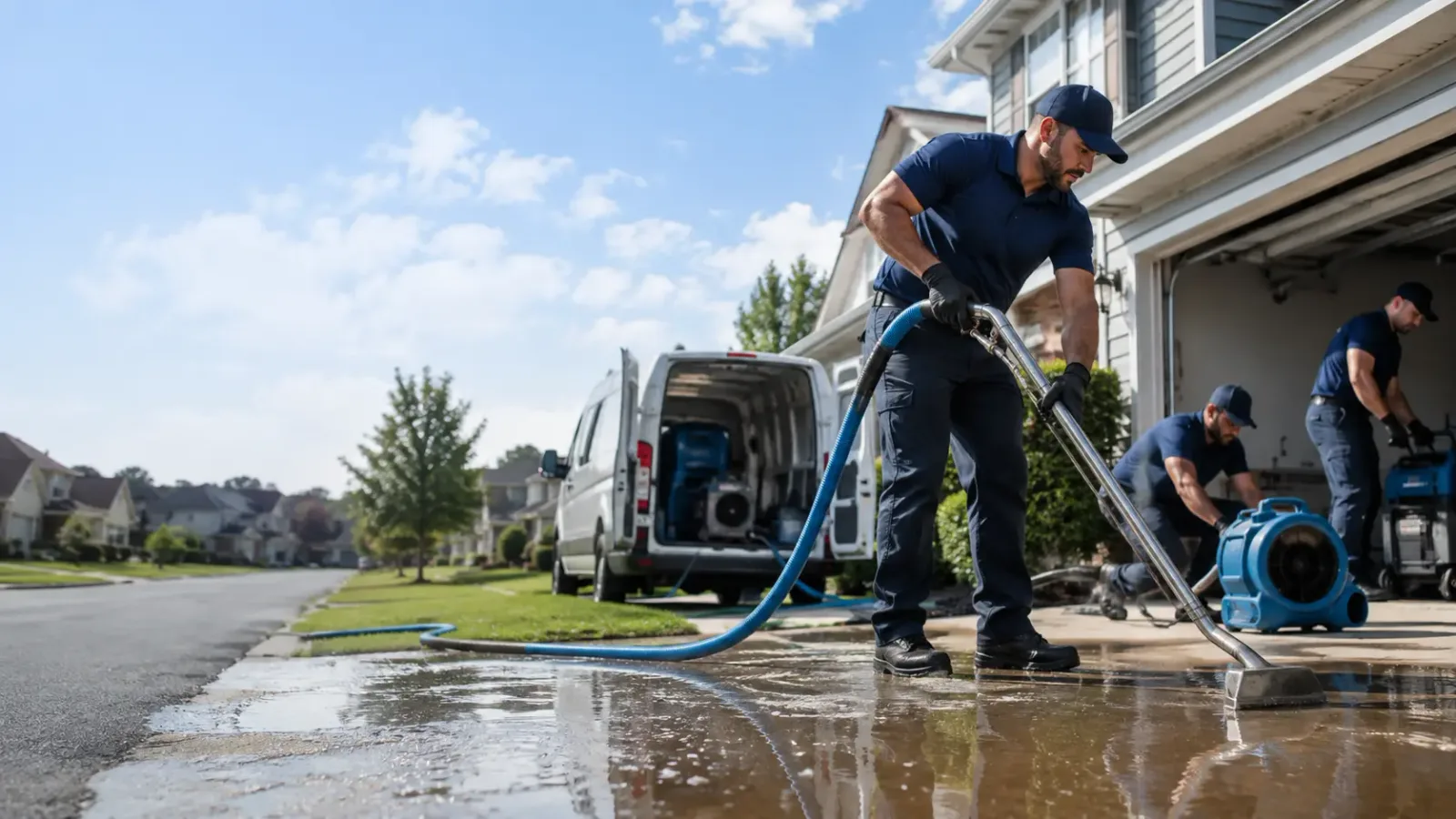 Flood Damage Restoration in Somerdale, OH
